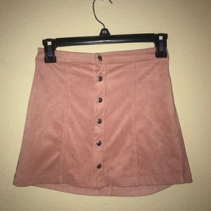 Light pink, soft material skirt